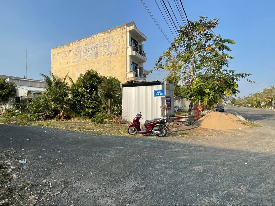 Bán đất nền góc 2 mặt tiền đường Phan Văn Xoàn, KDC Tân Xuyên 103m² - Sổ hồng chính chủ!