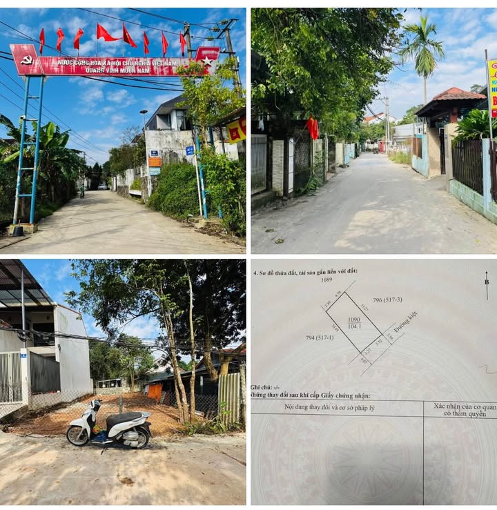 Đất nền kiệt Quảng Tế, 104m² giá 2.1 tỷ - Vị trí đẹp, không khí trong lành!