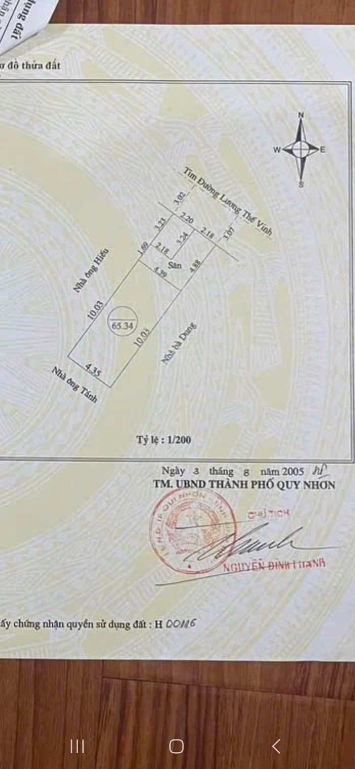 Bán nhà mặt tiền Lương Thế Vinh 63m² giá 4.2 tỷ - Gần hồ sinh thái Đống Đa!