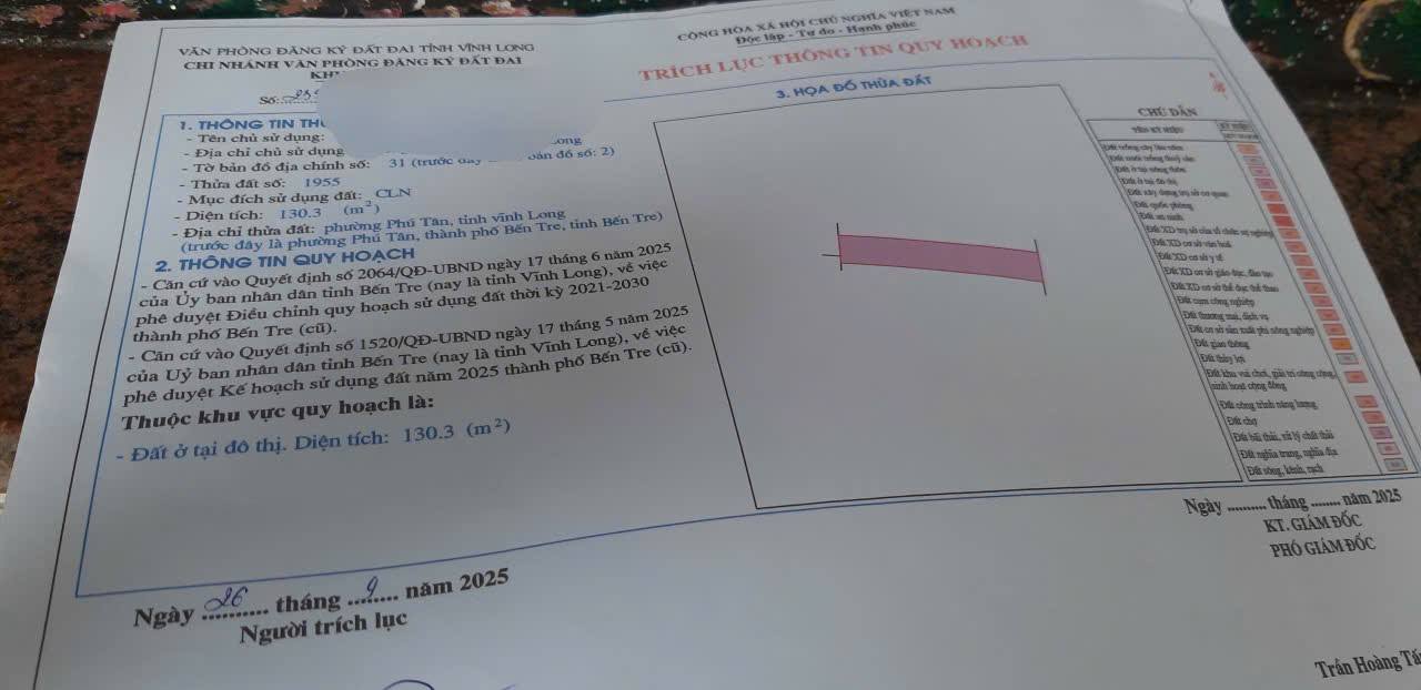 Đất nền Kênh Tập Đoàn 1, Phú Tân 130m² giá 519 triệu - Đầu tư sinh lời hấp dẫn!