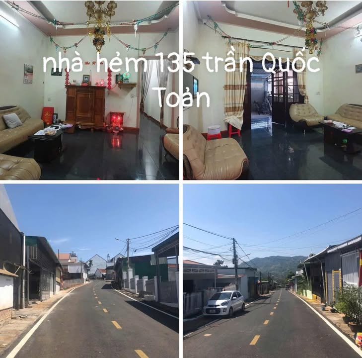 Nhà mặt tiền hẻm 135 Trần Quốc Toản, Bảo Lộc 220m² giá 2.99 tỷ - Sân ô tô rộng rãi!