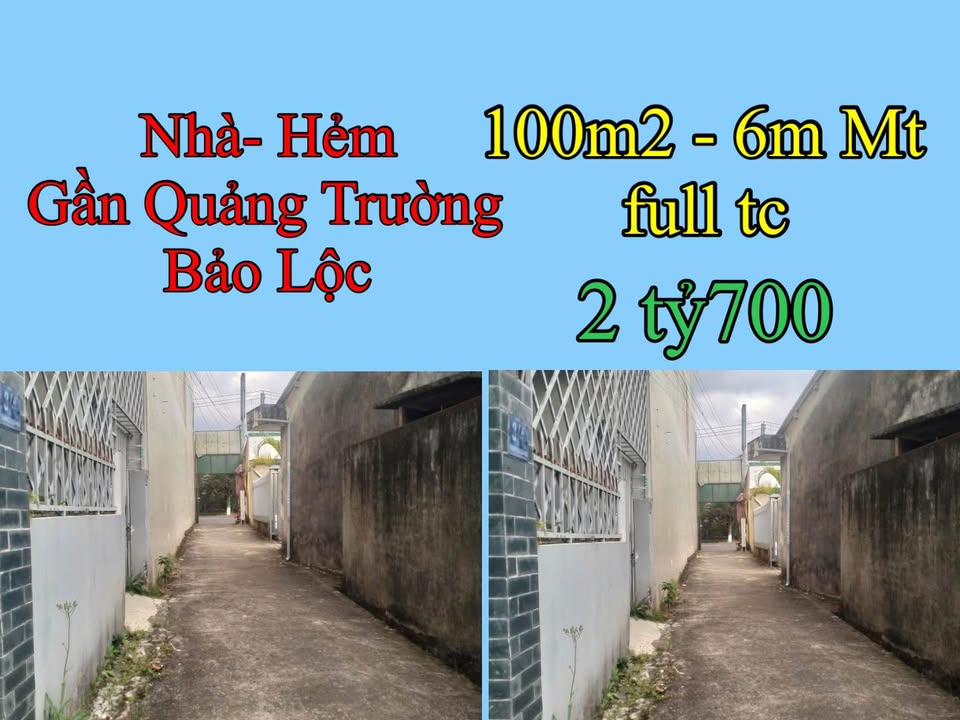 Nhà đẹp Bảo Lộc 100m² giá 2.7 tỷ - Sẵn sàng vào ở ngay!