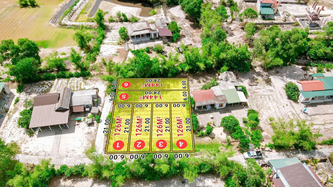 Lô đất thổ cư 126m² tại xã Trung Giang, Quảng Trị - Đầu tư sinh lời gần biển!