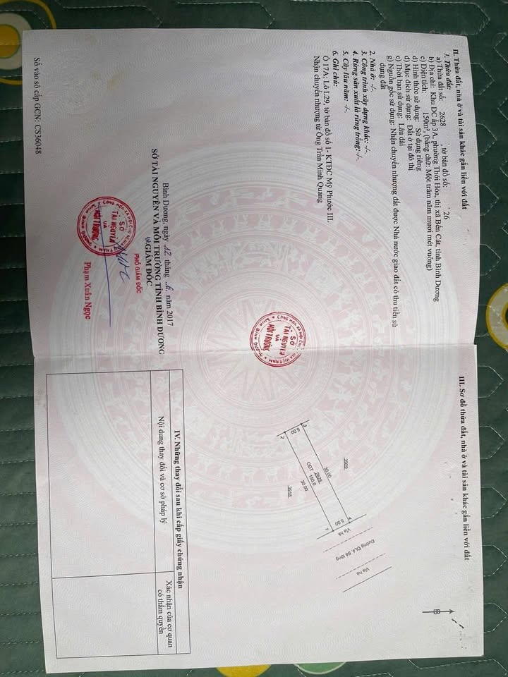 Đất nền 5m² ô17a cổng sau trường cấp 2 Thới Hòa, Tân Phú - Sổ đỏ chính chủ 1.8 tỷ!