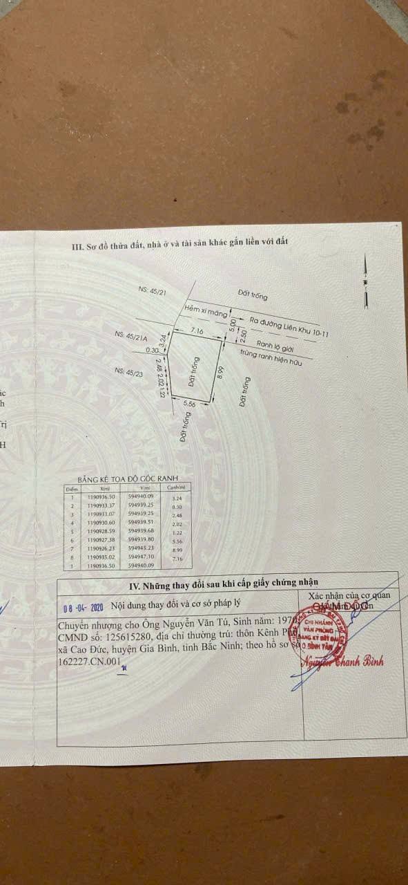 Đất nền Thổ Cư Bình Tân 64m² giá 4.7 tỷ - Khu dân trí cao, sổ hồng riêng!