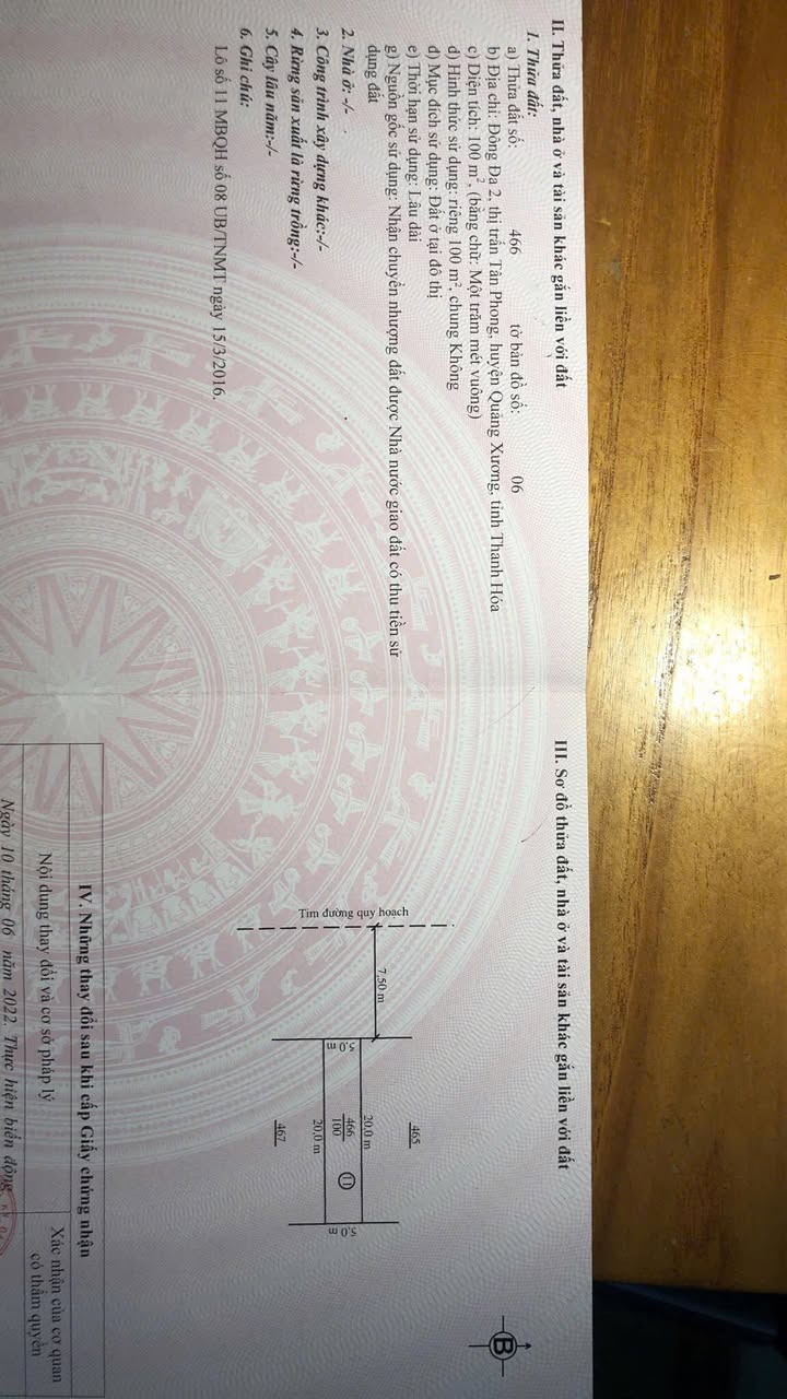 Đất nền liền kề mặt đường Nguyễn Xuân Nguyên, Quảng Xương 100m² - Cơ hội đầu tư tiềm năng!