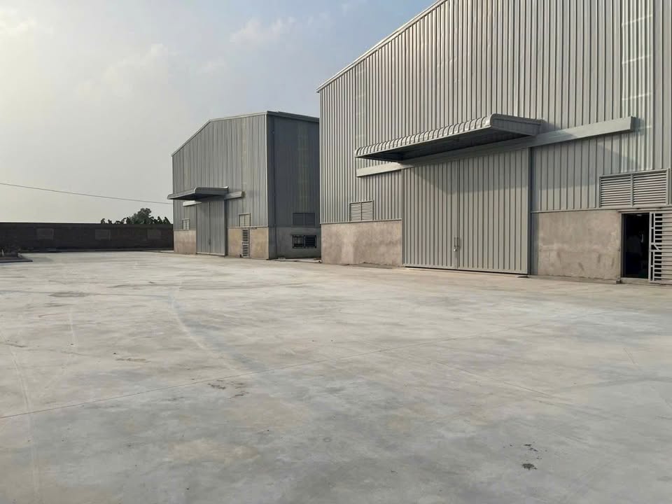 Cho thuê kho xưởng 9400m² tại xã Hiệp Hòa, Bắc Giang - Nhà xưởng mới, giá tốt!