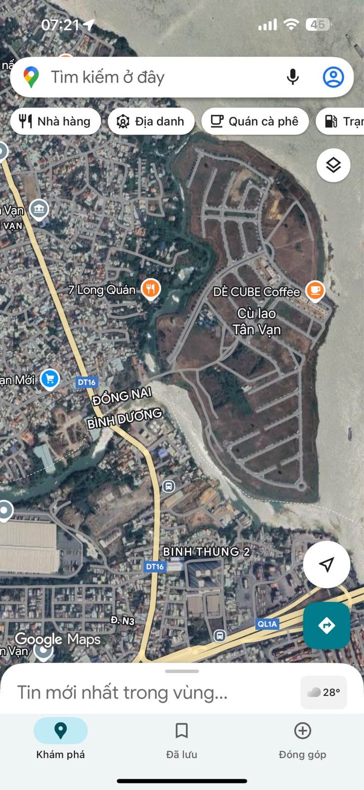 Đất mặt tiền đường Bùi Hữu Nghĩa, Biên Hoà 750m² giá 32 tỷ - Đầu tư sinh lời ngay!