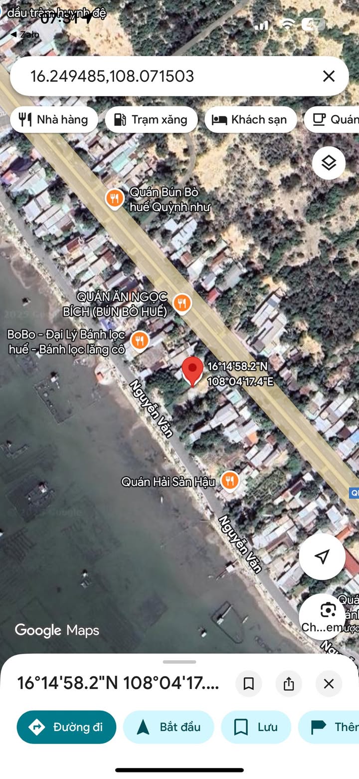 Đất 2 mặt tiền Lăng Cô 419m² - Tiềm năng tăng giá liên tục!