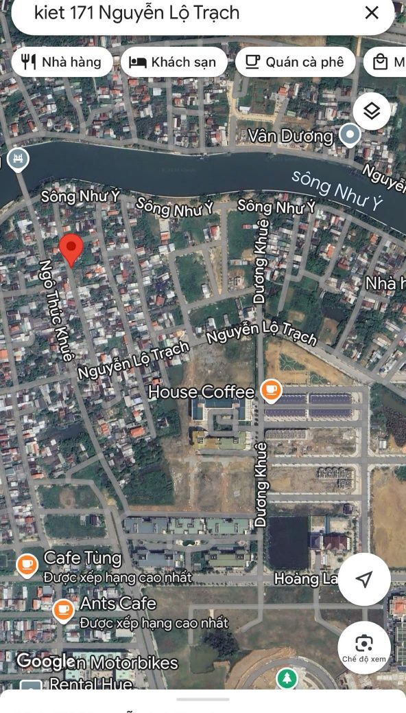 Đất mặt tiền kiệt ô tô Nguyễn Lộ Trạch 102m² giá 2.49 tỷ - Cơ hội đầu tư tuyệt vời!