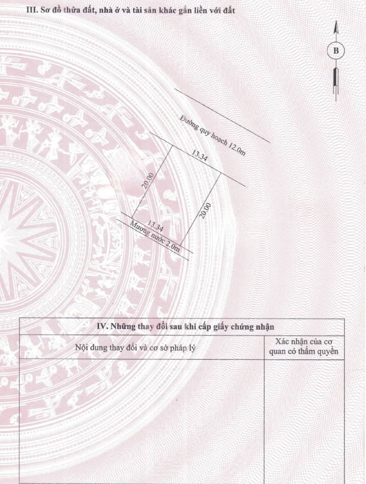 Đất nền Biệt thự khu Quy Hoạch Hói Sen Thủy Dương 270m² - Tiềm năng đầu tư lớn!