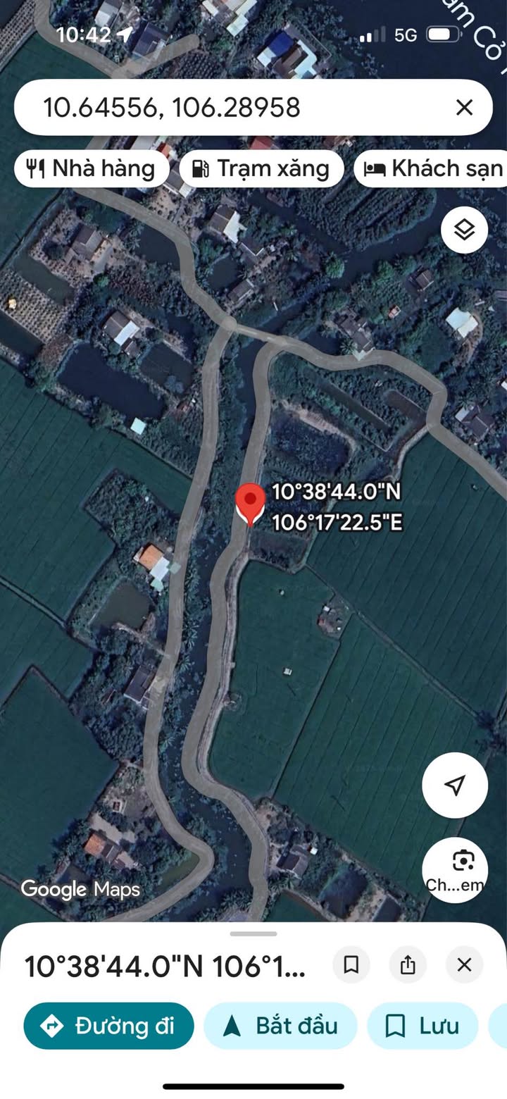 Đất lúa 2500m² tại ấp 4, xã Tân Đông, Thạnh Hoá - Sổ đỏ chính chủ, giá chỉ 575 triệu!