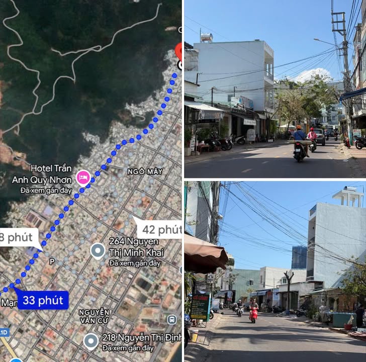 Nhà mặt tiền Hoàng Văn Thụ, Quy Nhơn 45m² giá 4.6 tỷ - Đầu tư sinh lời ngay!