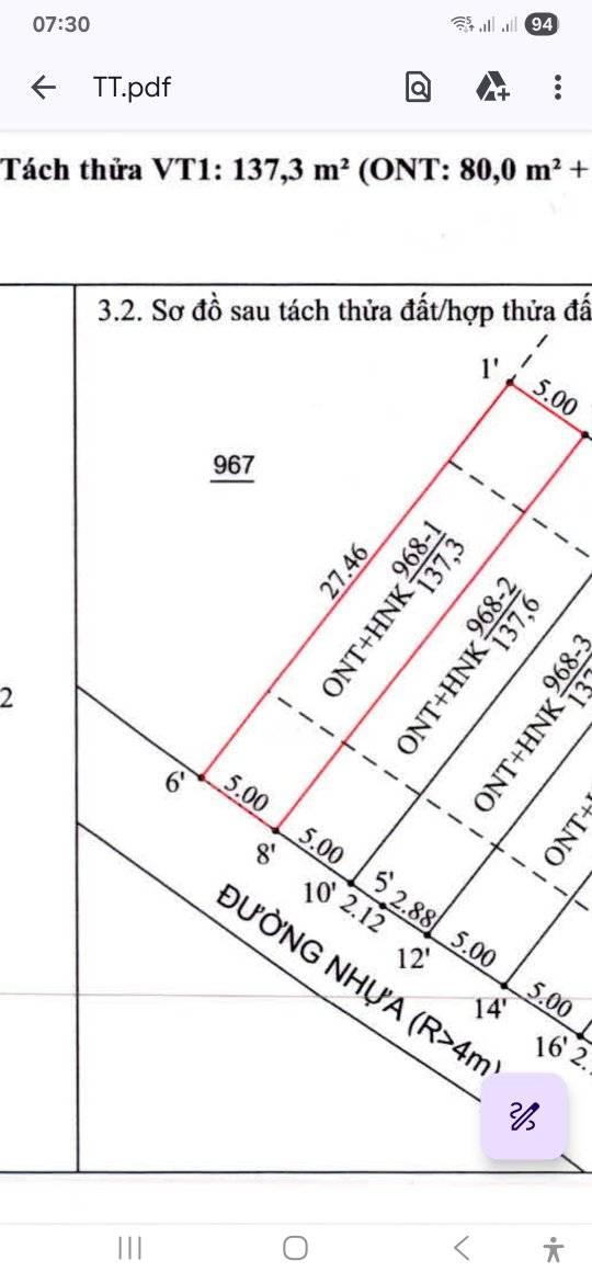 Đất nền xã Đất Đỏ, huyện Long Đất 140m² - Giá thỏa thuận cho nhà đầu tư!