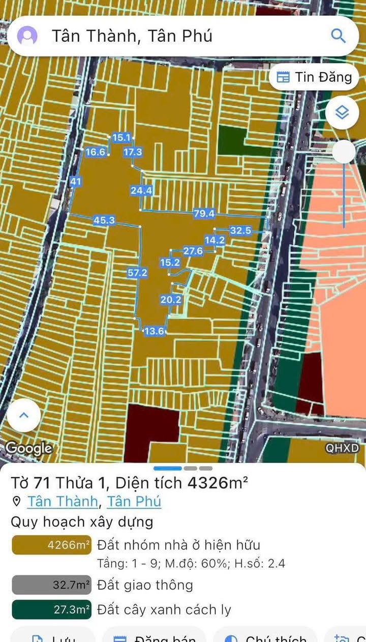Nhà xưởng mặt tiền Lũy Bán Bích, Tân Thành, Tân Phú 3618m² giá 346 tỷ - Cơ hội đầu tư hấp dẫn!