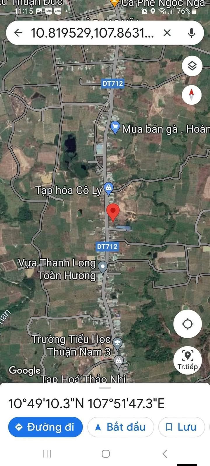 Đất mặt tiền Nguyễn Minh Châu, Hàm Thuận Nam 123m² giá chỉ 1 tỷ - Cơ hội đầu tư tuyệt vời!