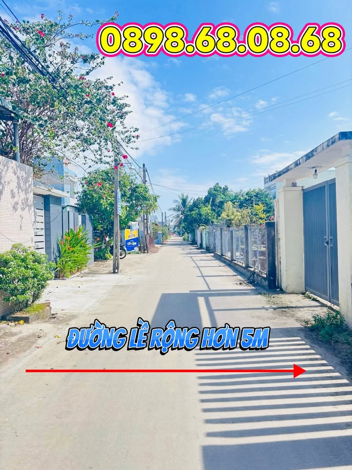 Bán lô đất bê tông chính Kiệt Quỳnh Hương, Điện Nam Bắc 185m² - Đầu tư sinh lời tuyệt vời!