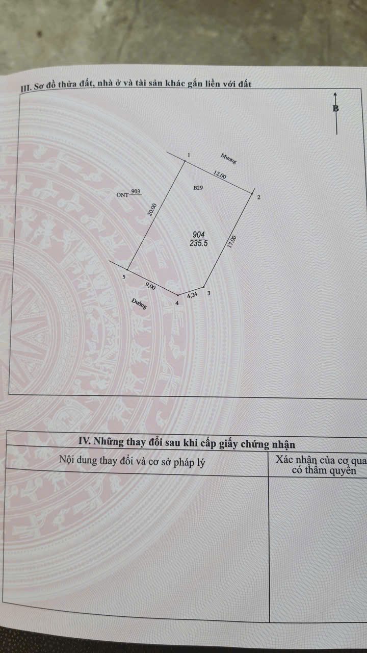 Đất đấu giá Nghi Xá 235,5m² giá 4.4 tỷ - Lô góc đẹp, gần khu công nghiệp!