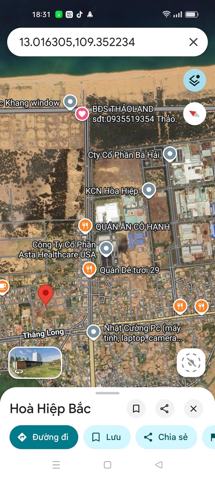 Đất nền góc Mỹ Hòa, Phường Hòa Hiệp Bắc 140m² chỉ 1.25 tỷ - Cơ hội đầu tư hấp dẫn!