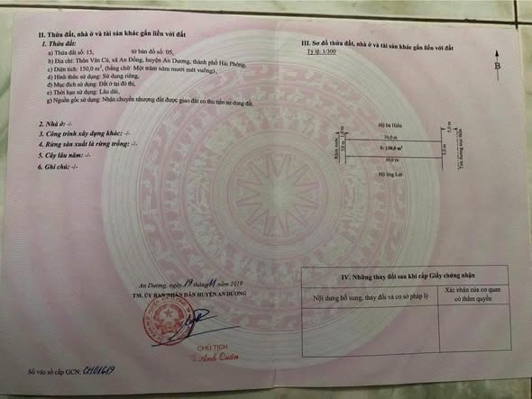 Đất nền Vĩnh Khê 150m² giá 6 tỷ - Mặt đường Hoàng Thế Chung gần chợ