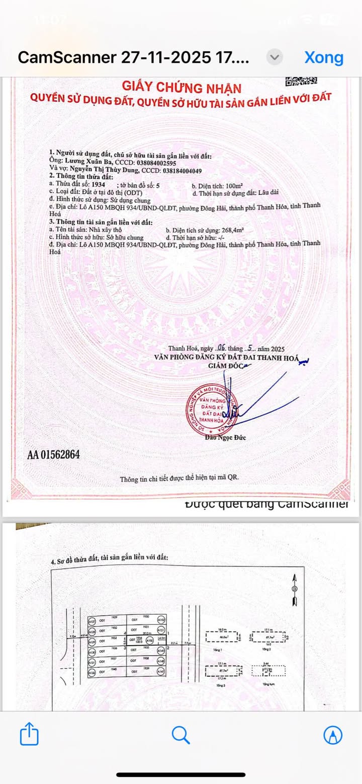 Bán nhà mặt tiền Đại lộ Nam Sông Mã, 100m², giá chỉ 6 tỷ - Cơ hội kinh doanh đắc địa!