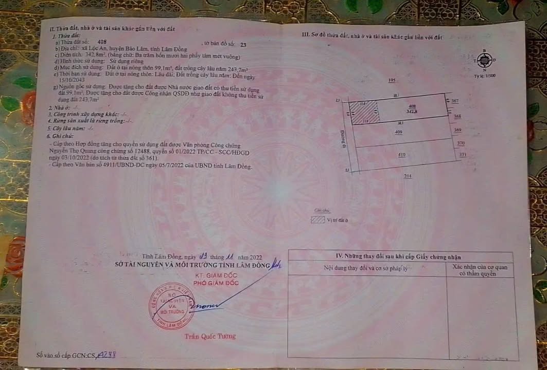 Đất thổ cư 100m² tại Lộc An, Bảo Lâm chỉ 670 triệu - Giá hời không thể bỏ qua!