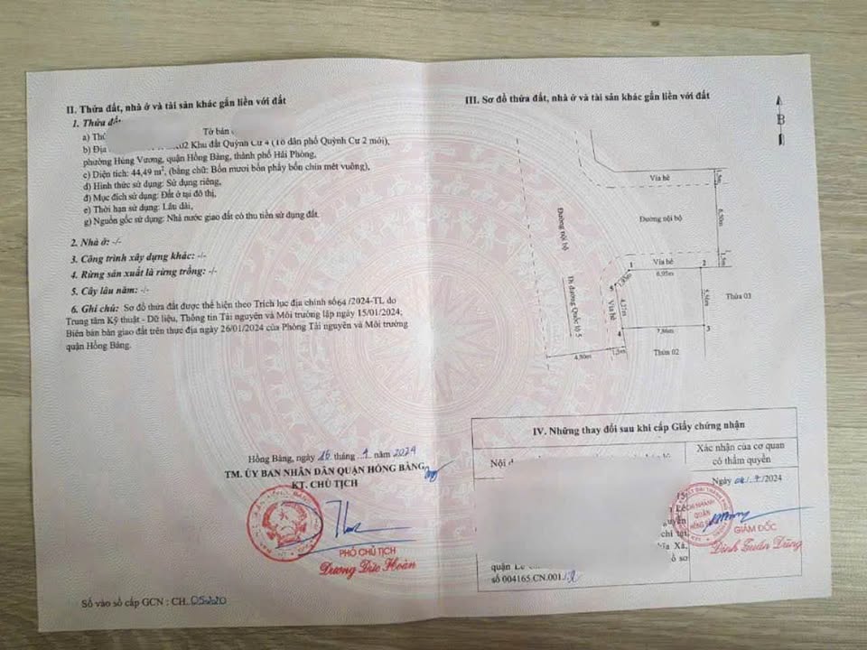 Đất nền lô góc Đấu Giá Quỳnh Cư Hùng Vương 45m² giá 1.55 tỷ - Sẵn sàng đầu tư!