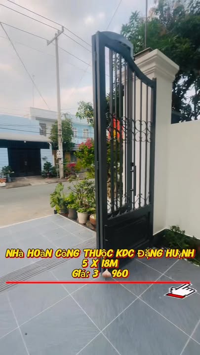 Nhà riêng KDC Đặng Huỳnh Tân Kim 90m² giá 3.96 tỷ - Tặng full nội thất!