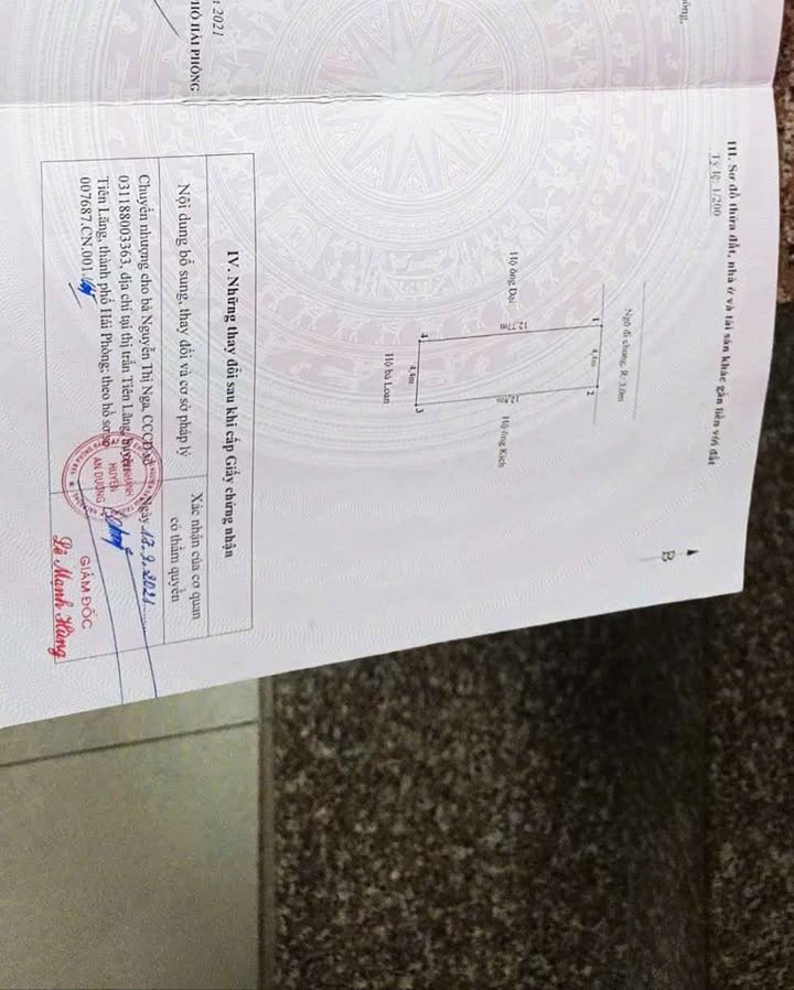 Đất nền Vân Tra, An Đồng, An Dương 247.28m² - Cơ hội đầu tư hấp dẫn!