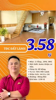 Nhà riêng tại KDC Đất Lành Nha Trang 64m² giá 3.579 tỷ - Sẵn sàng vào ở ngay!