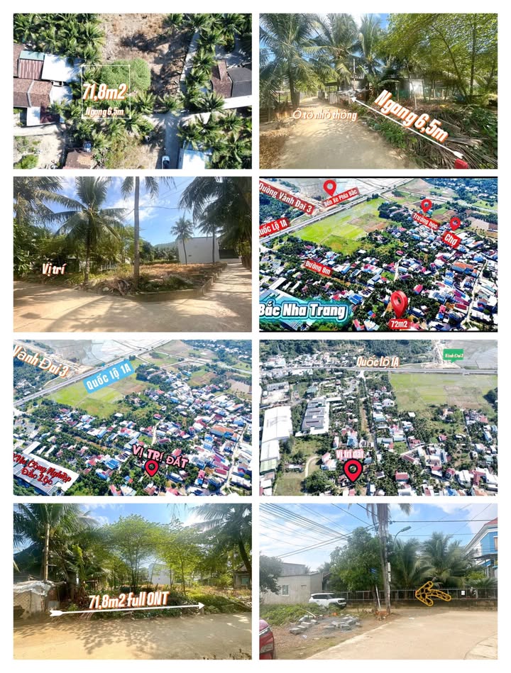 Đất nền Đắc Lộc Vĩnh Phương Nha Trang 71.8m² giá 850 triệu - Đầu tư sinh lời ngay!