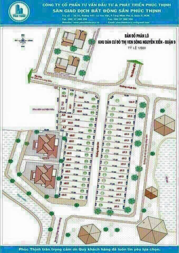 Lô đất Phúc Thịnh 2, Thủ Đức 69m² giá 3.75 tỷ - Đầu tư sinh lời ngay!