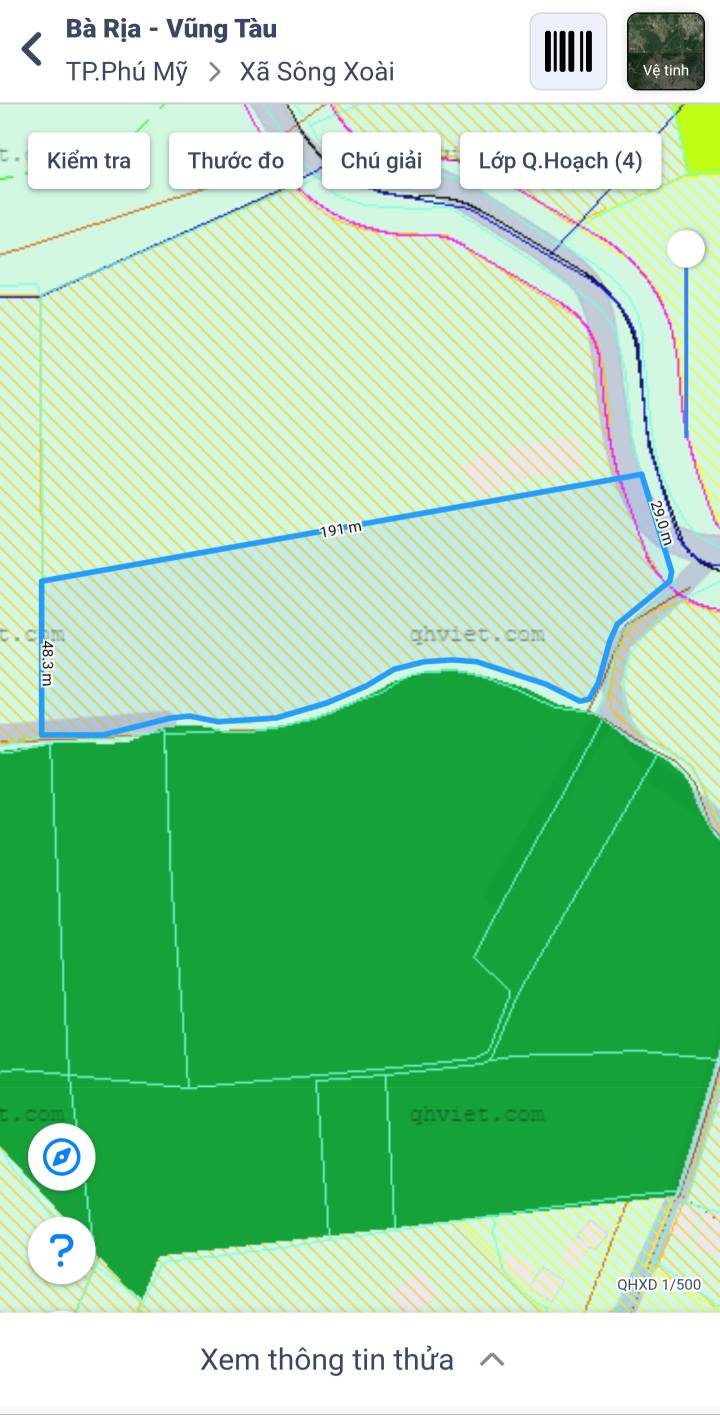 Đất nền 1ha phường Tân Thành, TP Thủ Đức giá 30 tỷ - Đầu tư sinh lời hấp dẫn!