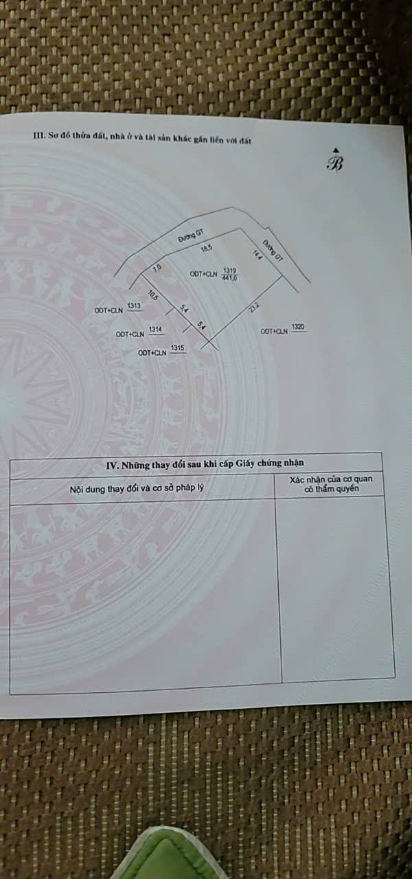 Đất ở đô thị Khu phố Ngọc Bồ, Thị trấn Kim Tân 575m² - Sổ hồng riêng, giá chỉ 4 tỷ!