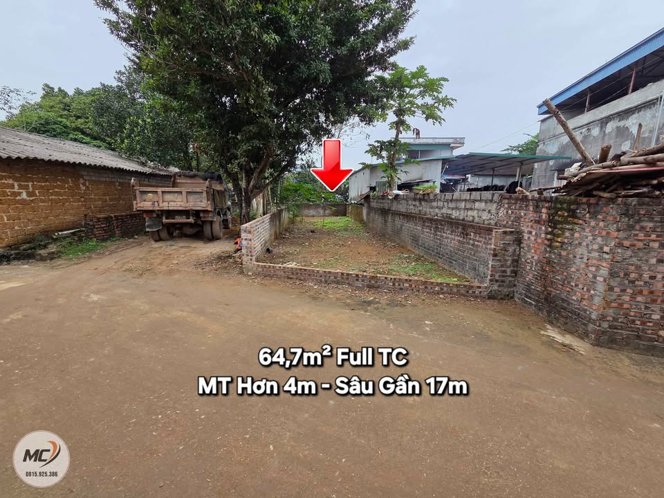 Đất nền Hòa Lạc 64,7m² giá chỉ 6.46 tỷ - Đầu tư sinh lời ngay!