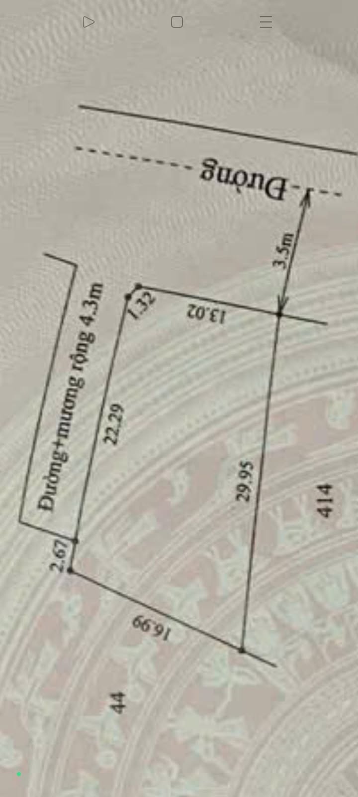 Đất thổ cư 132m² Tổ 1, Thị trấn Cẩm Xuyên - 2 mặt tiền, giá thỏa thuận!