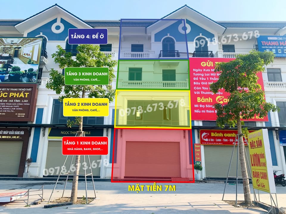 Shophouse Kinh Doanh Quốc Lộ 7A Diễn Châu 154m² - Cơ hội đầu tư hấp dẫn!