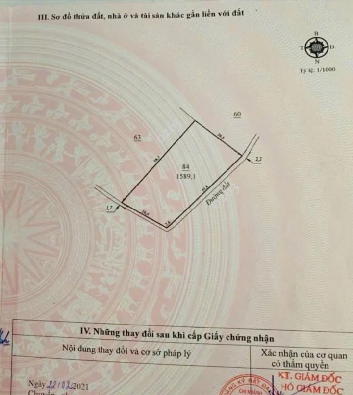 Đất vườn 2 mặt tiền Thôn 10 Hòa Ninh, Di Linh 1600m² giá 1.05 tỷ - Đầu tư sinh lời tiềm năng!