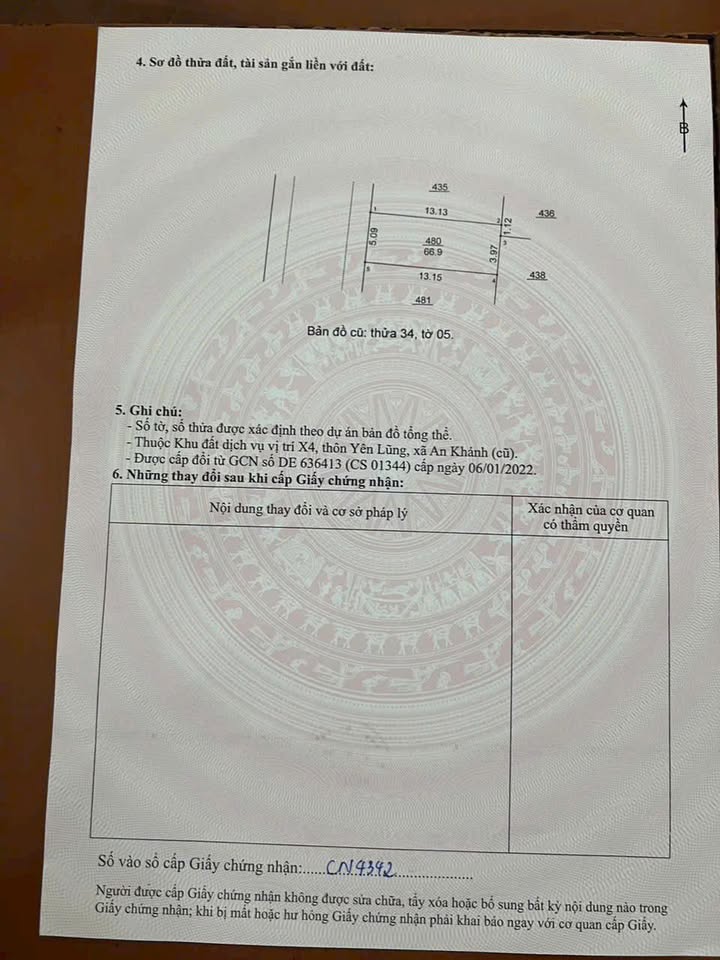 Đất dịch vụ Yên Lũng, An Khánh 67m² - Giá hợp lý, mặt tiền rộng rãi!