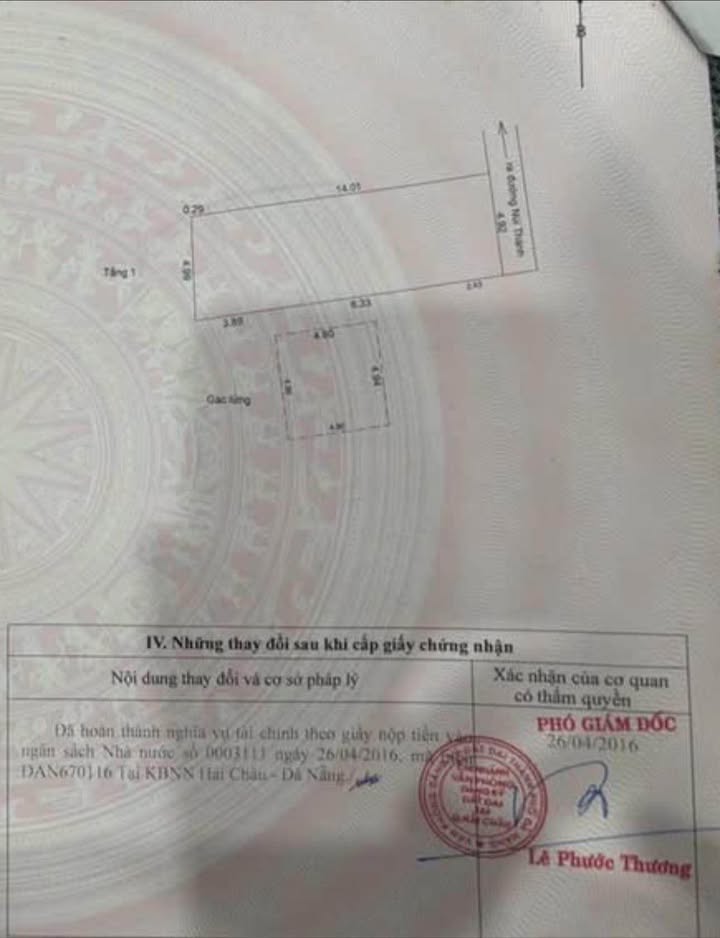 Nhà Kiệt Núi Thành, Đà Nẵng 71.5m² giá 3.53 tỷ - Nhà mới, nội thất đầy đủ!