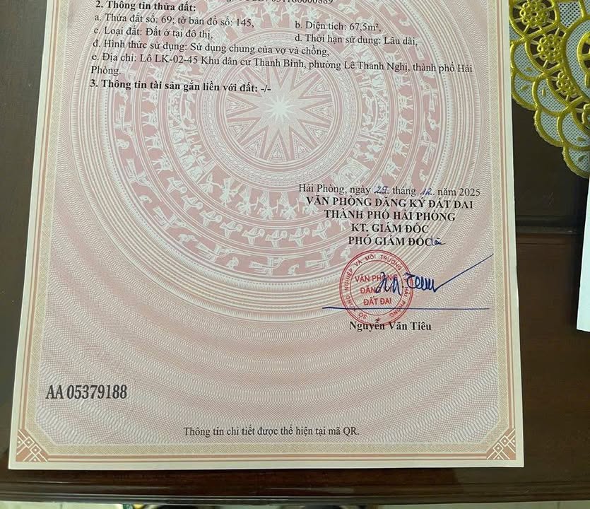 Đất KĐT Newland Lê Thanh Nghị 67.5m² giá 4.5 tỷ - Cơ hội đầu tư hấp dẫn!