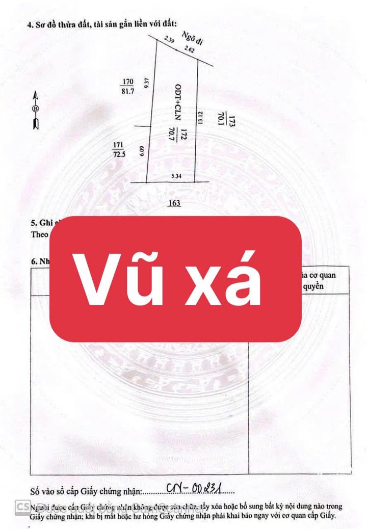 Đất nền Vũ Xá, Phường Ái Quốc, TP Hải Dương 70.1m² - Đầu tư sinh lời ngay!