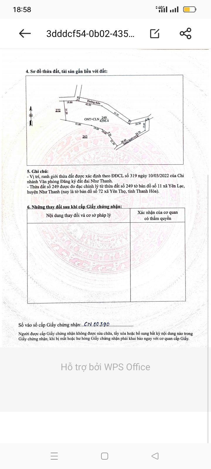 Đất nền 4200m² xã Yên Lạc, huyện Như Thanh - Giá thỏa thuận hấp dẫn!