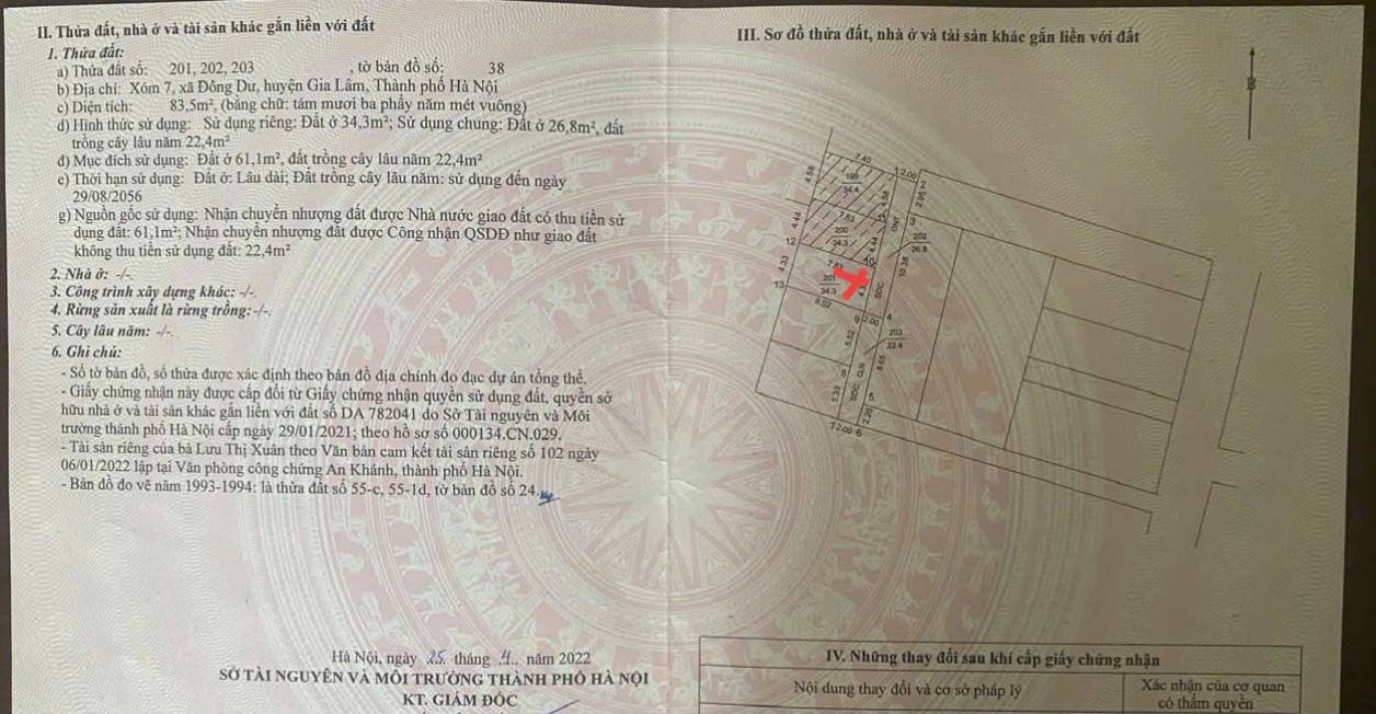 Đất nền Gia Lâm 35m² giá 3.1 tỷ - Cơ hội đầu tư không thể bỏ lỡ!