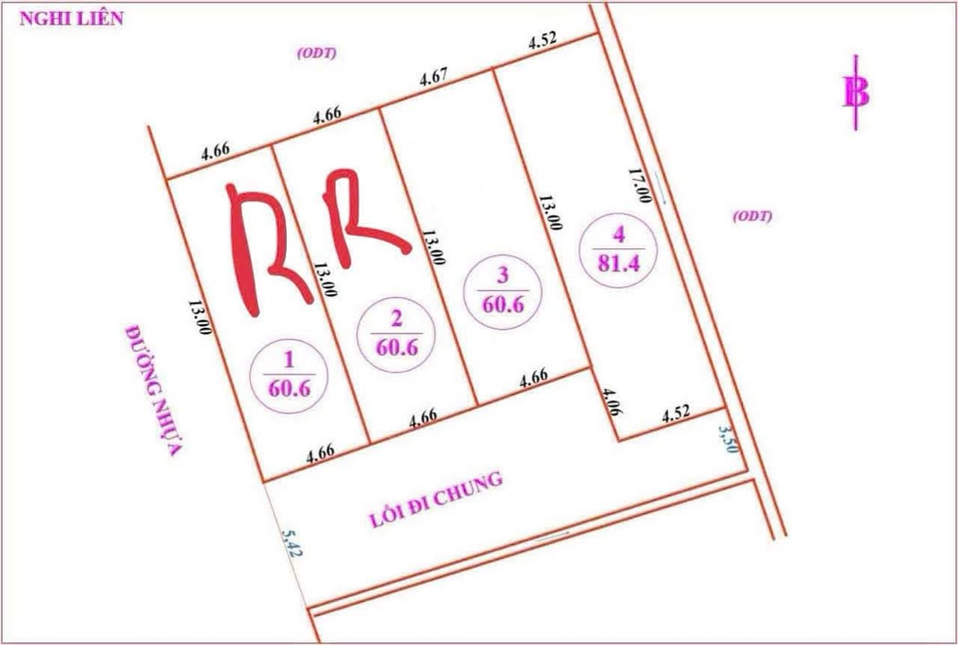 Đất Nghi Liên 81m² giá 1.5 tỷ - Vị trí đẹp, pháp lý rõ ràng!