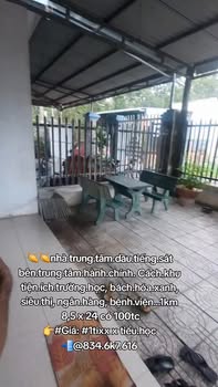 Đất nền Dầu Tiếng 204m² giá 1.1 tỷ - Vị trí trung tâm hành chính