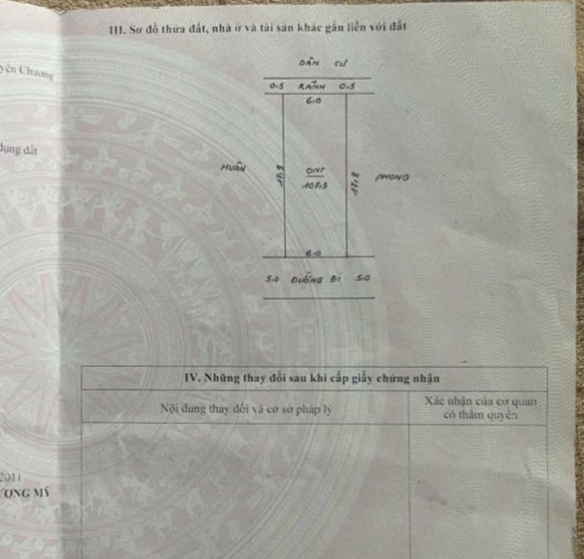 Đất đấu giá Phượng Nghĩa, Chương Mỹ 107m² giá 648 triệu - Đầu tư sinh lời hấp dẫn!