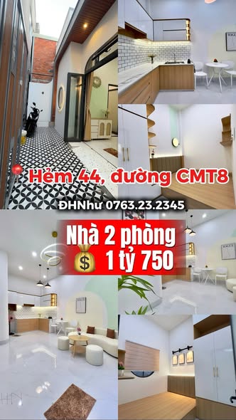Nhà 2 phòng ngủ đường Cách Mạng Tháng 8, 46.6m² chỉ 1.75 tỷ - Cơ hội vàng cho gia đình trẻ!
