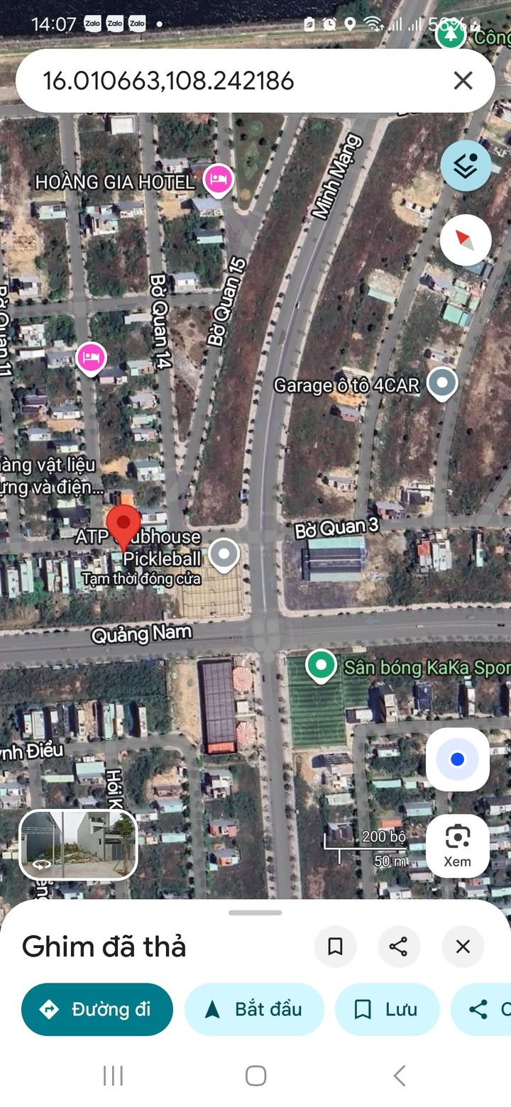 Đất nền B2.25 lô 37 Minh Mạng, quận Ngũ Hành Sơn, 122m² - Vị trí đẹp, kinh doanh thuận lợi!