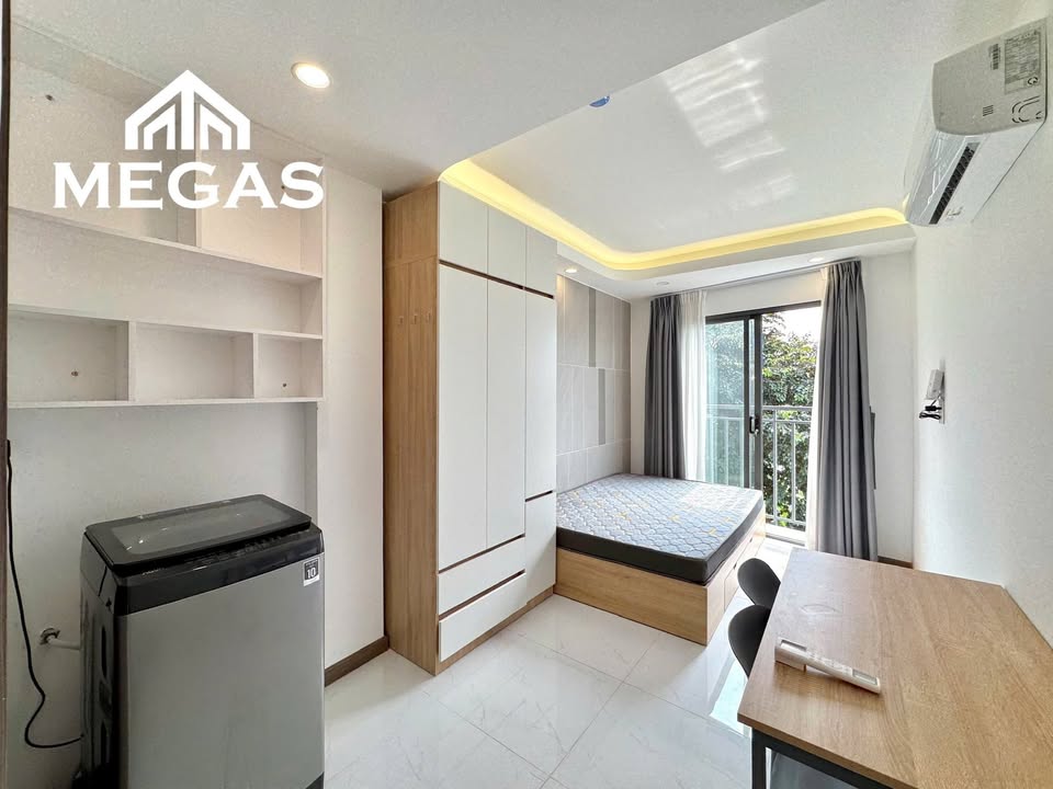 Căn hộ Studio cho thuê tại Quận 2 - Full nội thất, máy giặt riêng, ban công thoáng đãng!